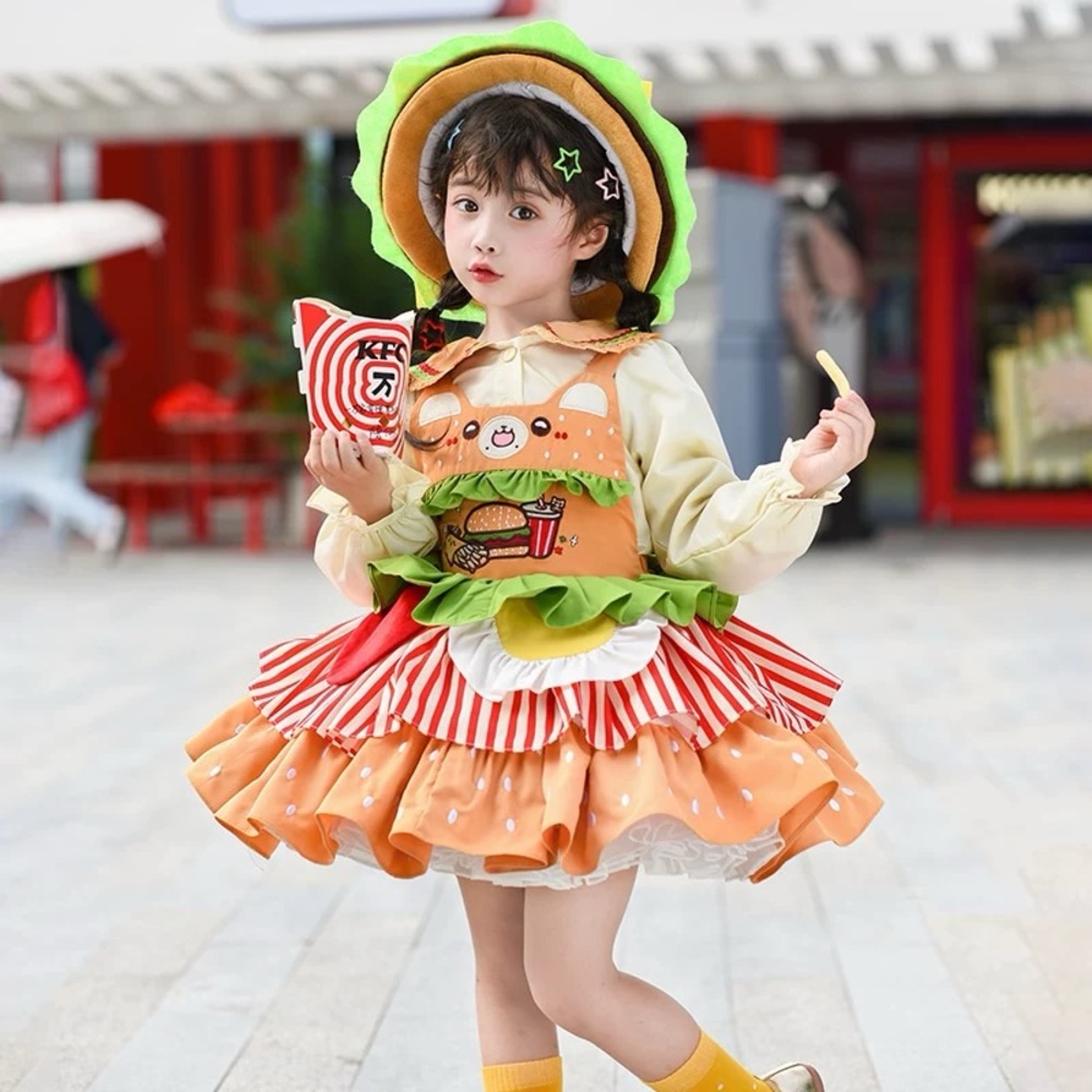 Adorable Burger Costume for Kids